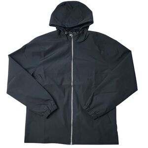 WP Weatherproof Men's Water & Wind Resistant Rain Jacket - Black
